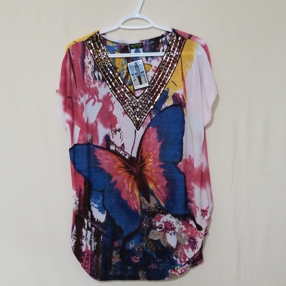 🏵Colorful Blouse